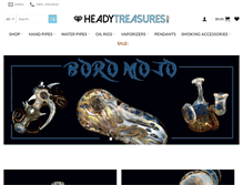 Tablet Screenshot of headytreasures.com